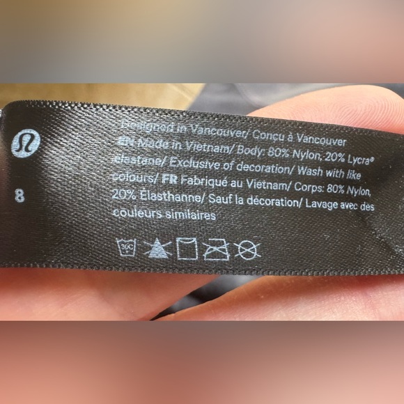 Lululemon Black Swiftly Top - Just like new - Picture 4 of 5